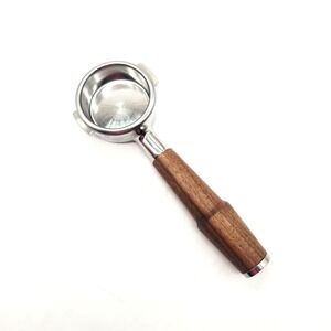 58mm Naked Portafilter E61 Group Head Walnut Handle